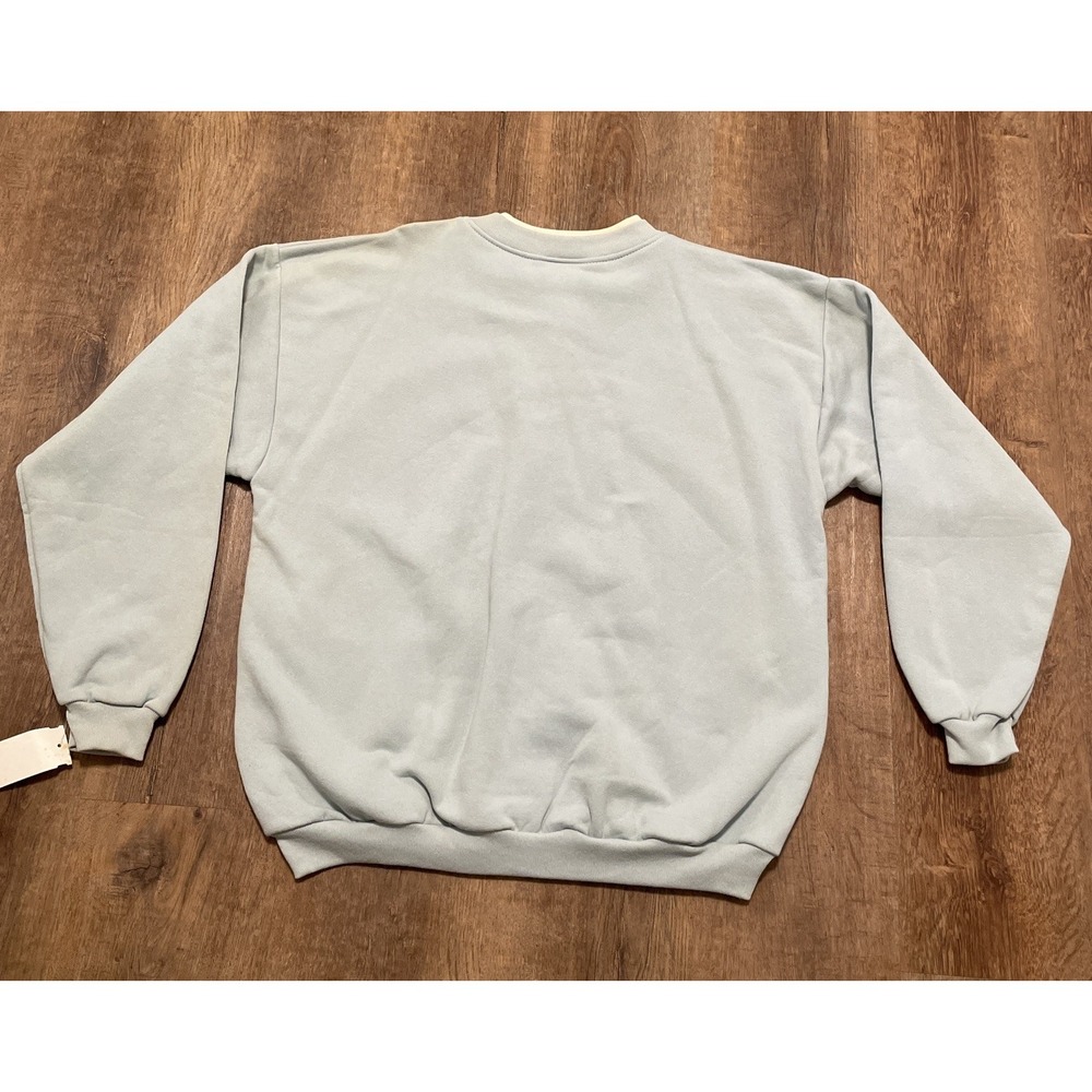 Vtg Cabelas For Women Cardigan Sweatshirt Womens L Snow Winter Birds Bunny NOS - Picture 7 of 16